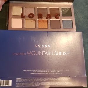 Lorac unzipped Mountain Sunset eyeshadow palette